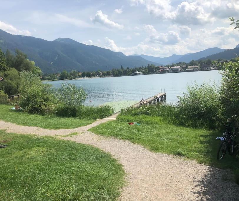 See- Und Bergblick In Bestlage Am Tegernsee Exteriér fotografie