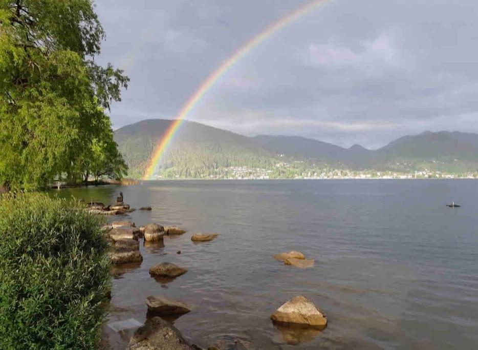 See- Und Bergblick In Bestlage Am Tegernsee Exteriér fotografie