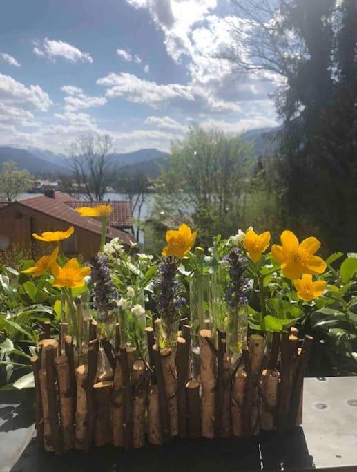 See- Und Bergblick In Bestlage Am Tegernsee Exteriér fotografie