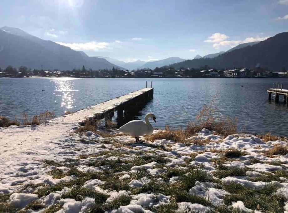 See- Und Bergblick In Bestlage Am Tegernsee Exteriér fotografie