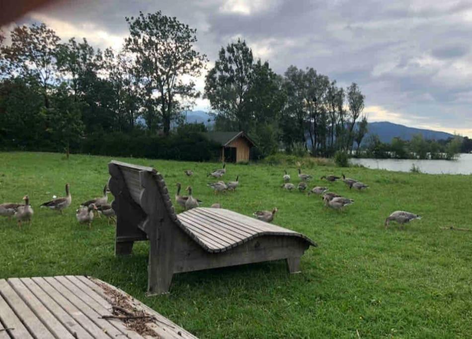 See- Und Bergblick In Bestlage Am Tegernsee Exteriér fotografie